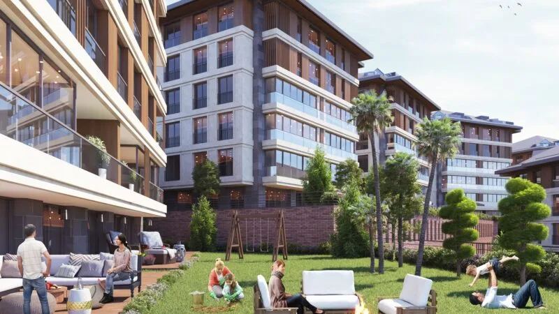Bosphorus family apartments atop the historic Camlica hill