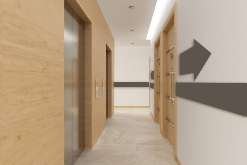 A single tower in the regeneration zone of Kagithane