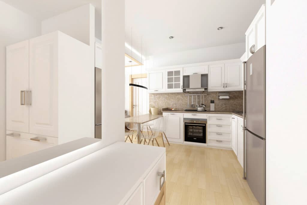 A single tower in the regeneration zone of Kagithane