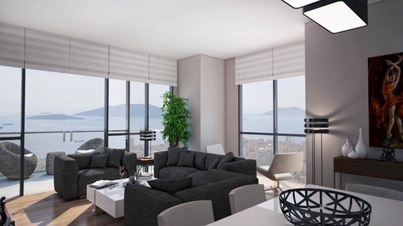 A landmark compound in Kartal with dazzling Sea & Island views