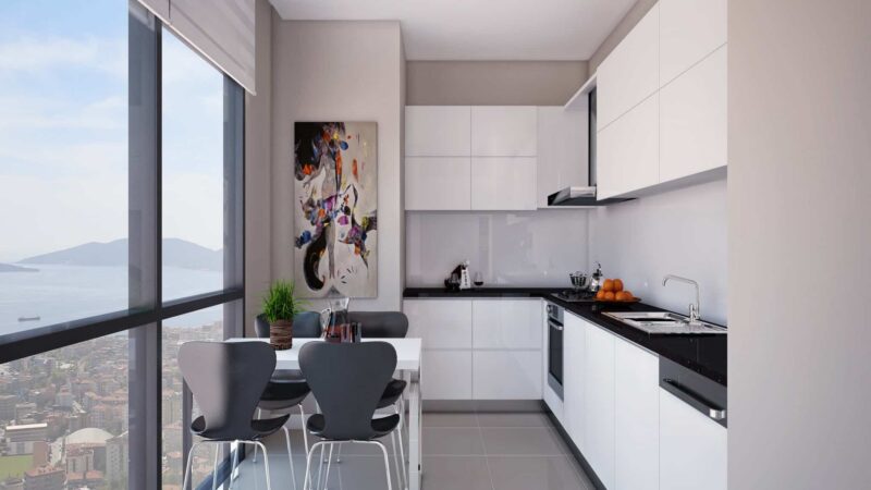 A landmark compound in Kartal with dazzling Sea & Island views