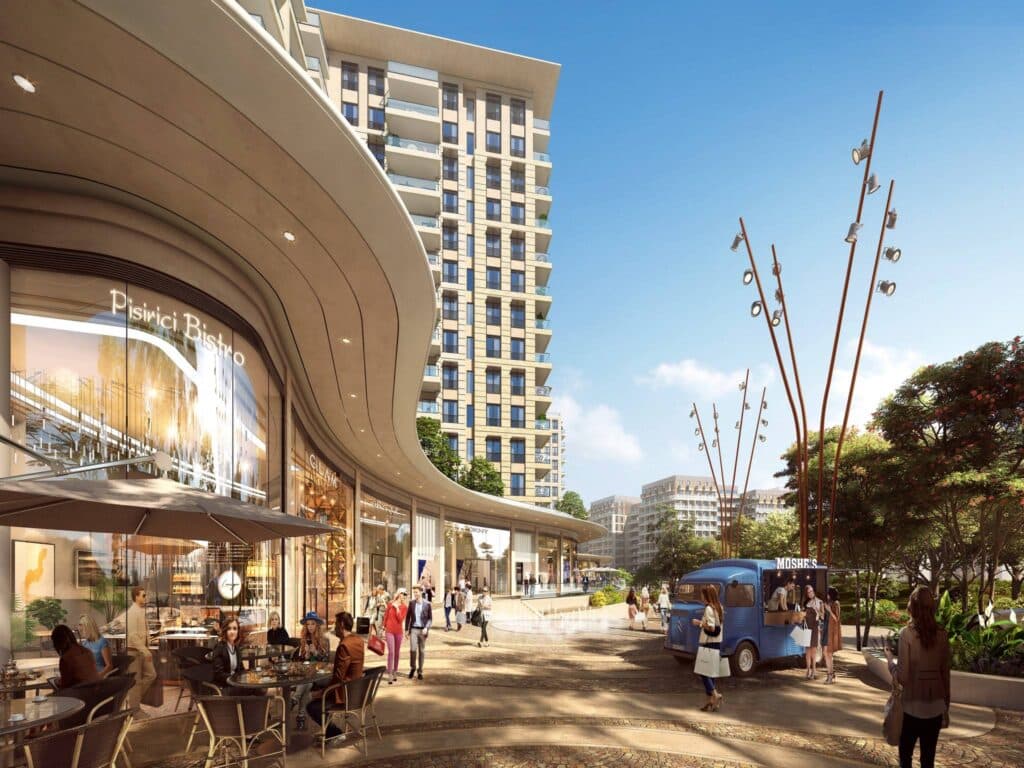 Mall – residence – hotel at the crossroads of Istanbul