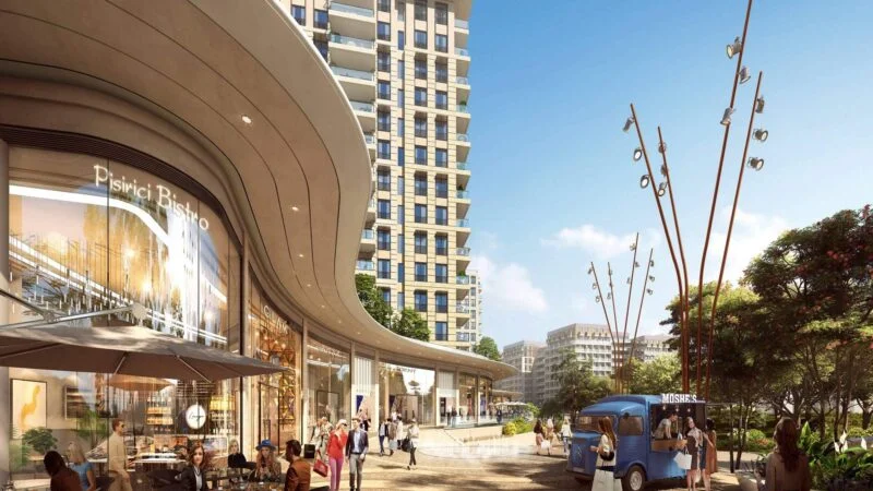 Mall – residence – hotel at the crossroads of Istanbul