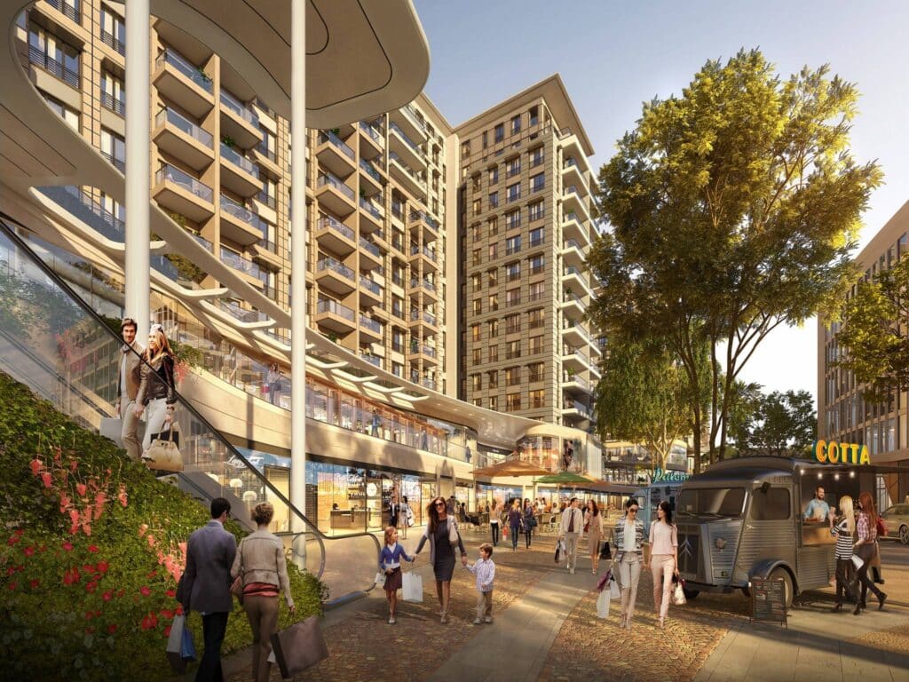 Mall – residence – hotel at the crossroads of Istanbul