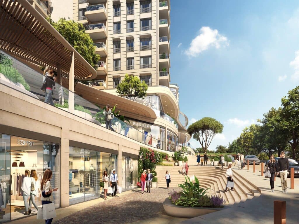 Mall – residence – hotel at the crossroads of Istanbul