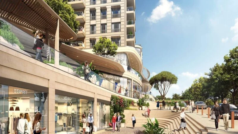 Mall – residence – hotel at the crossroads of Istanbul