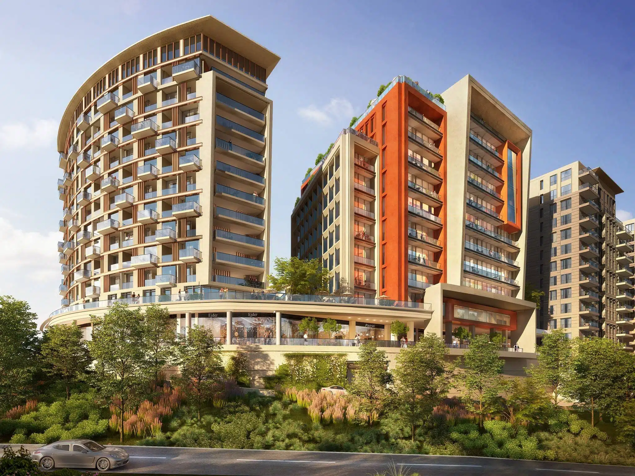 Mall - residence - hotel at the crossroads of Istanbul
