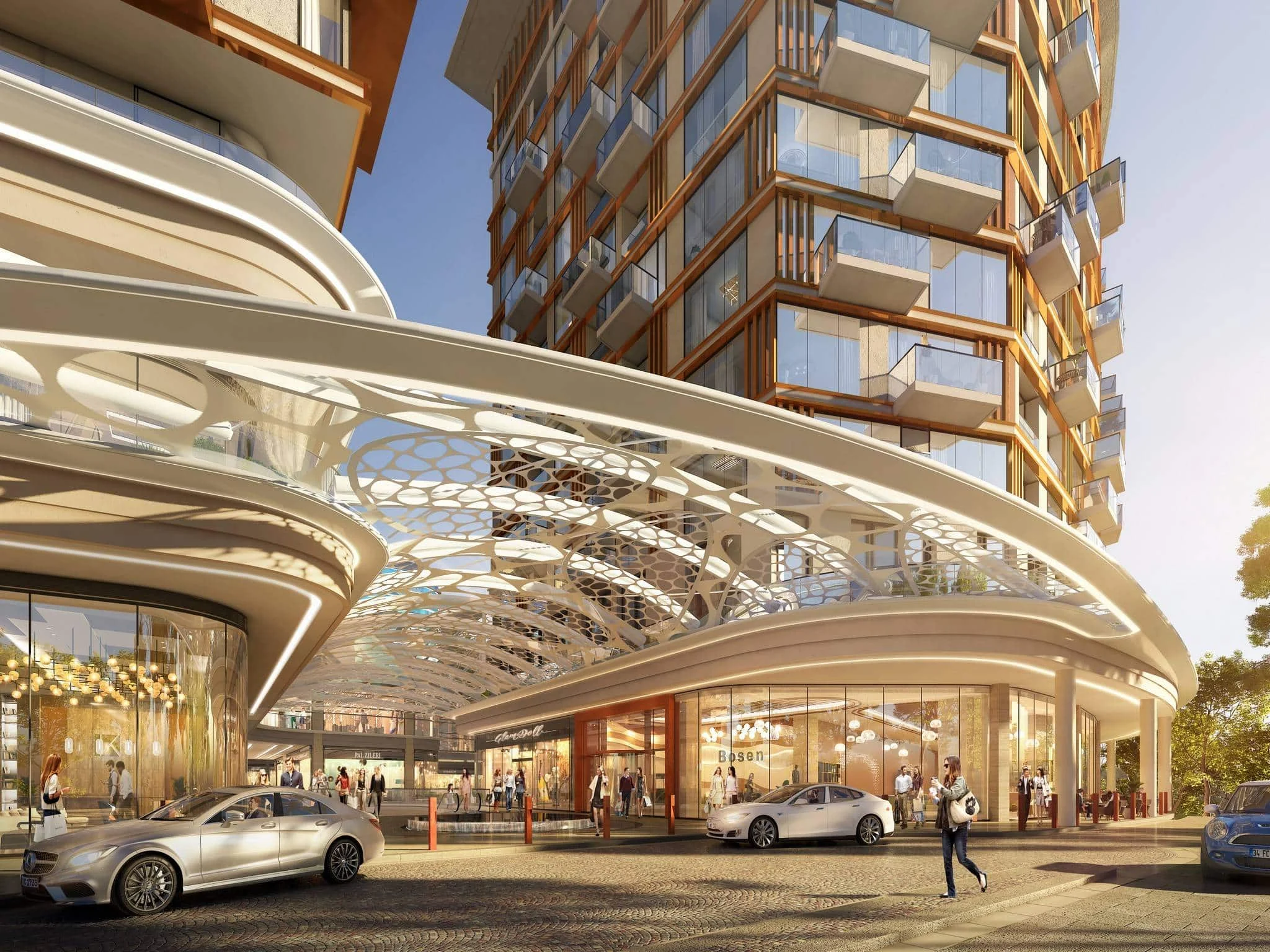 Mall – residence – hotel at the crossroads of Istanbul