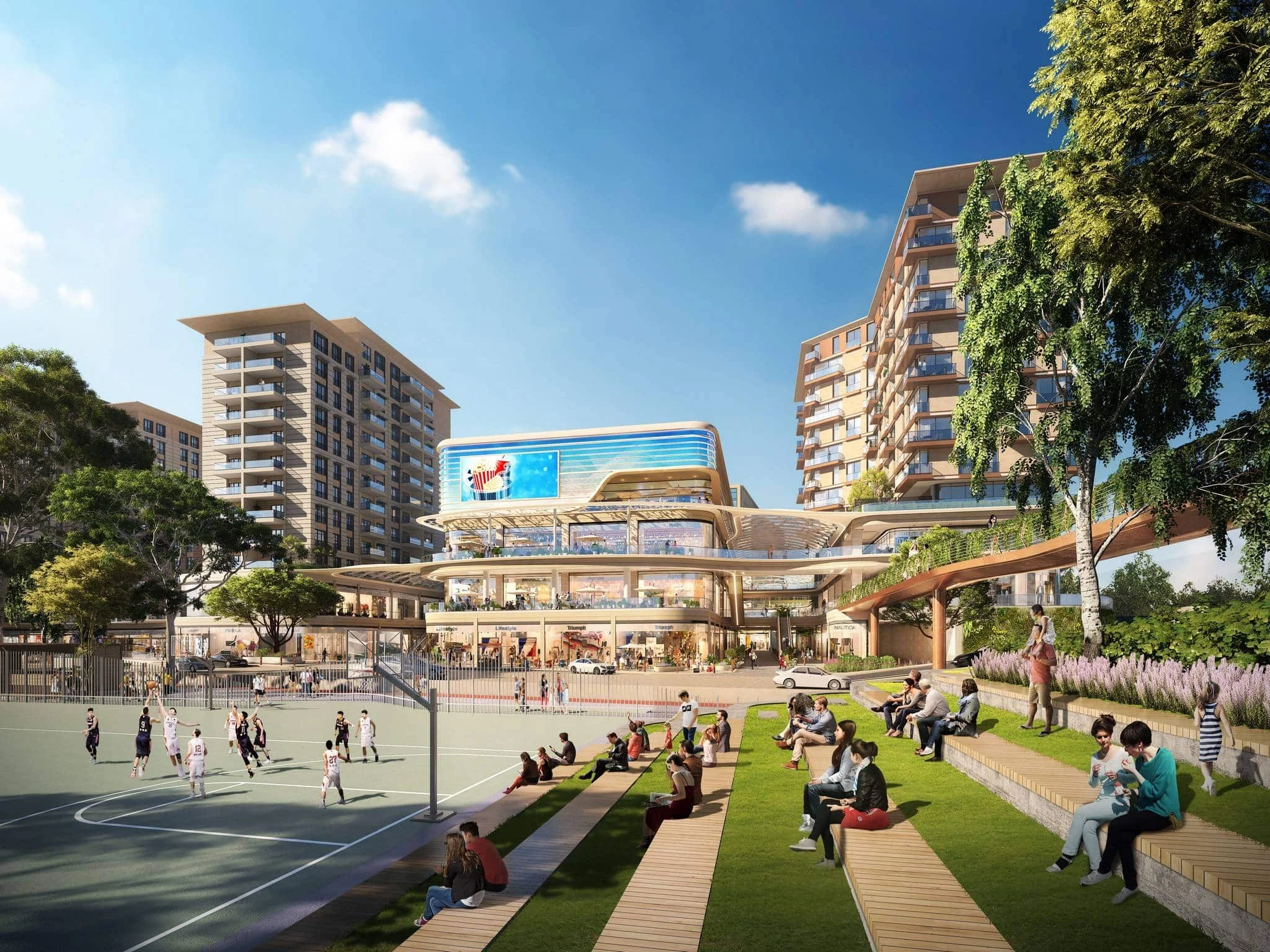 Mall - residence - hotel at the crossroads of Istanbul