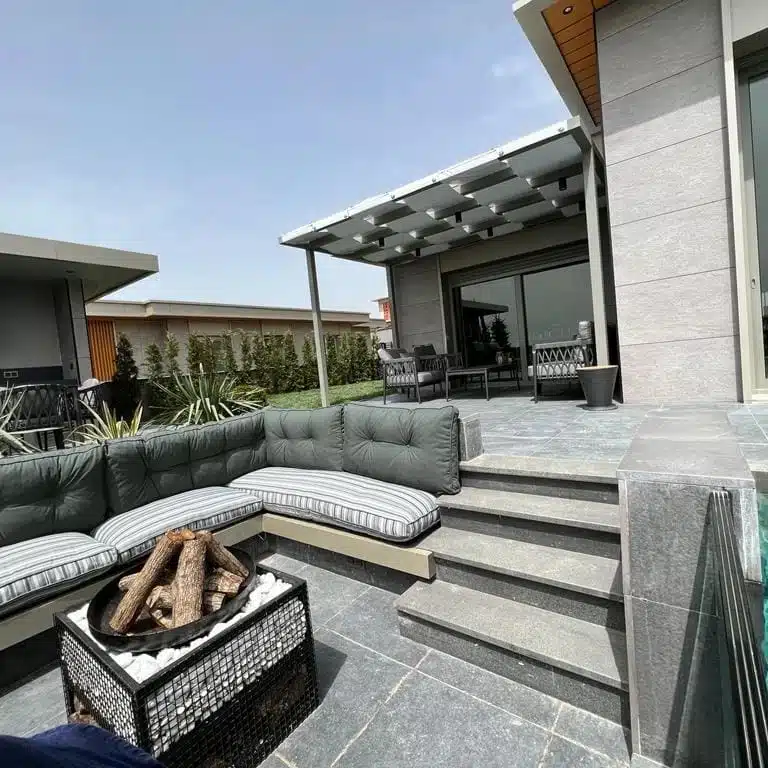 Luxury villas in the villa suburb of Istanbul