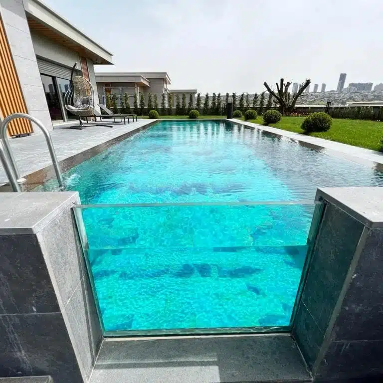 Luxury villas in the villa suburb of Istanbul
