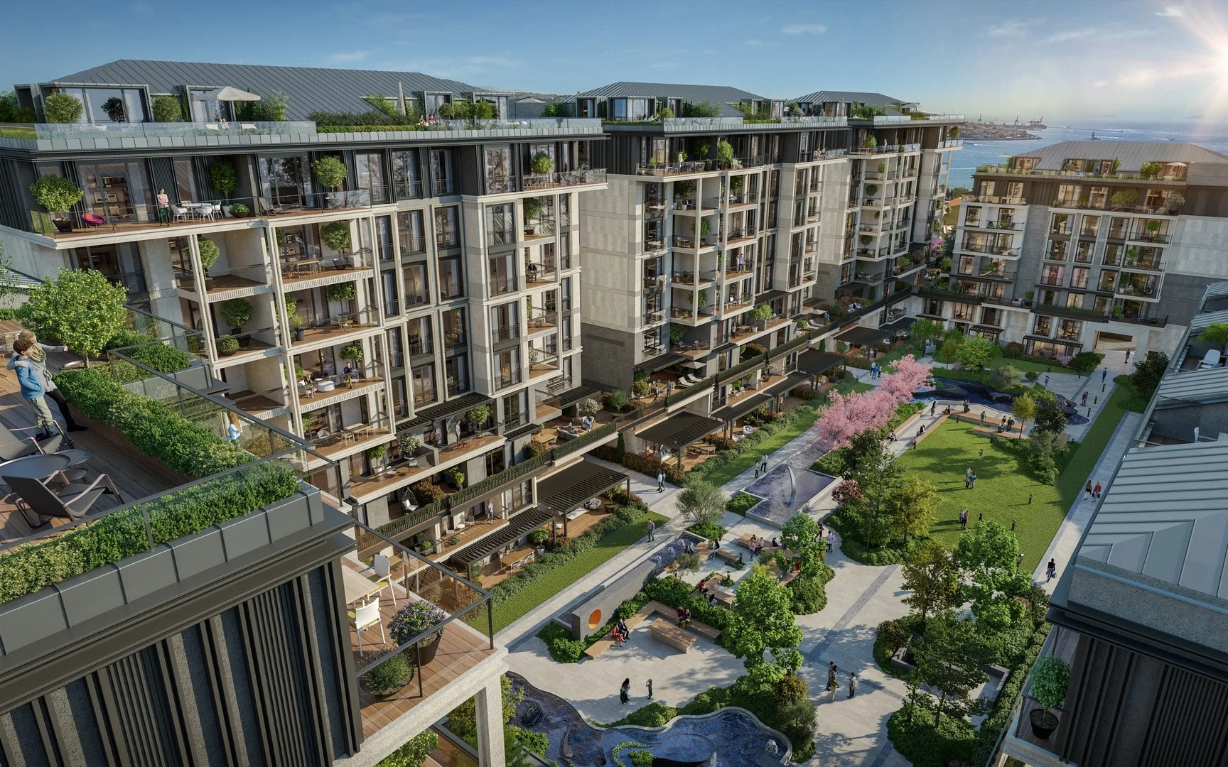 Stunning apartment compound for historic Besiktas