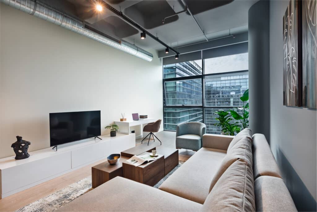 Hotel suites in rapidly expanding Kagithane