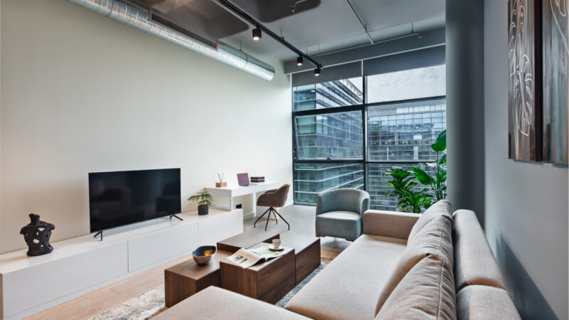 Hotel suites in rapidly expanding Kagithane