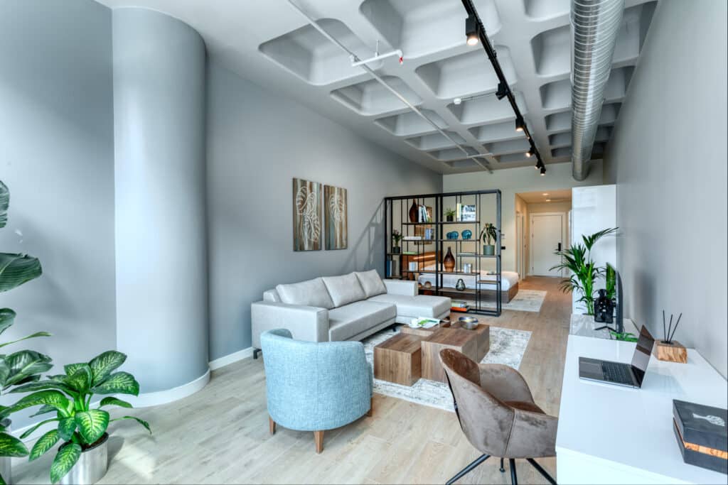 Hotel suites in rapidly expanding Kagithane