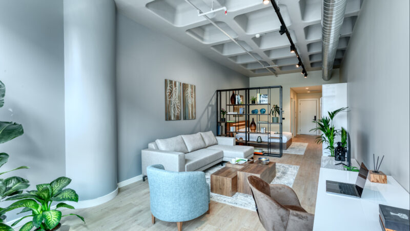 Hotel suites in rapidly expanding Kagithane