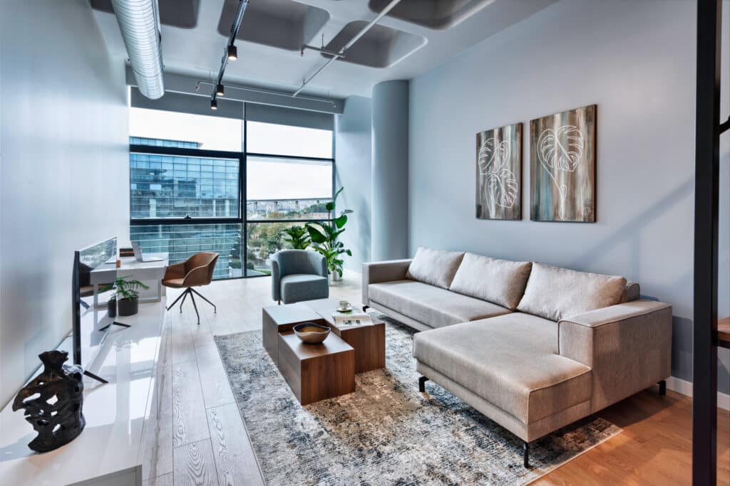 Hotel suites in rapidly expanding Kagithane