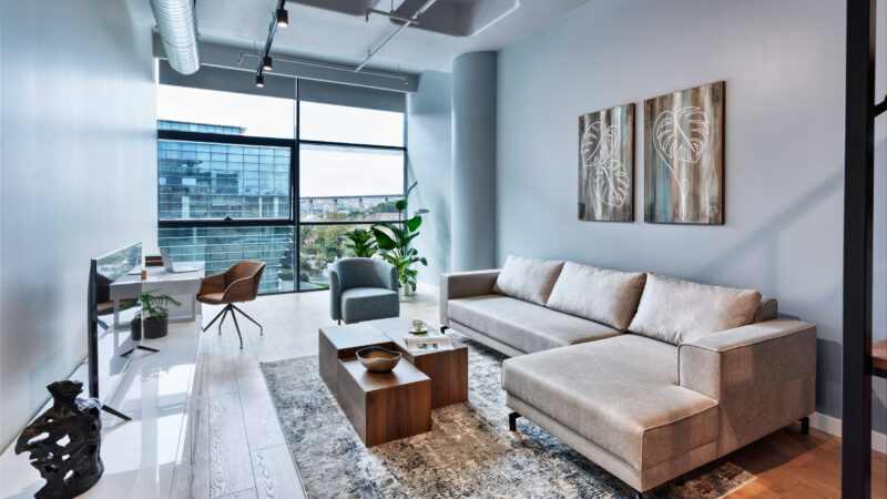 Hotel suites in rapidly expanding Kagithane