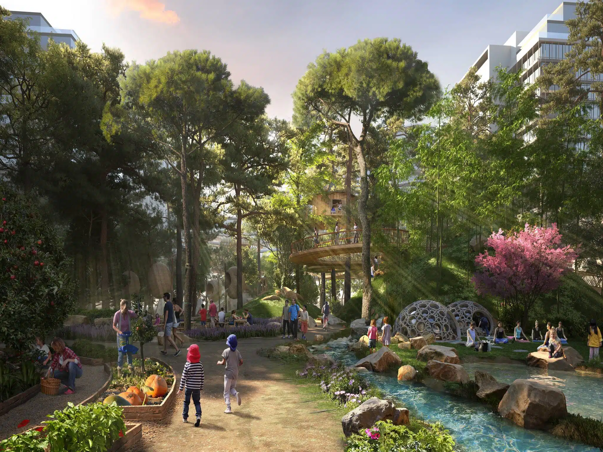 Premium compound in Istanbul's upmarket neighbourhood of Acibadem