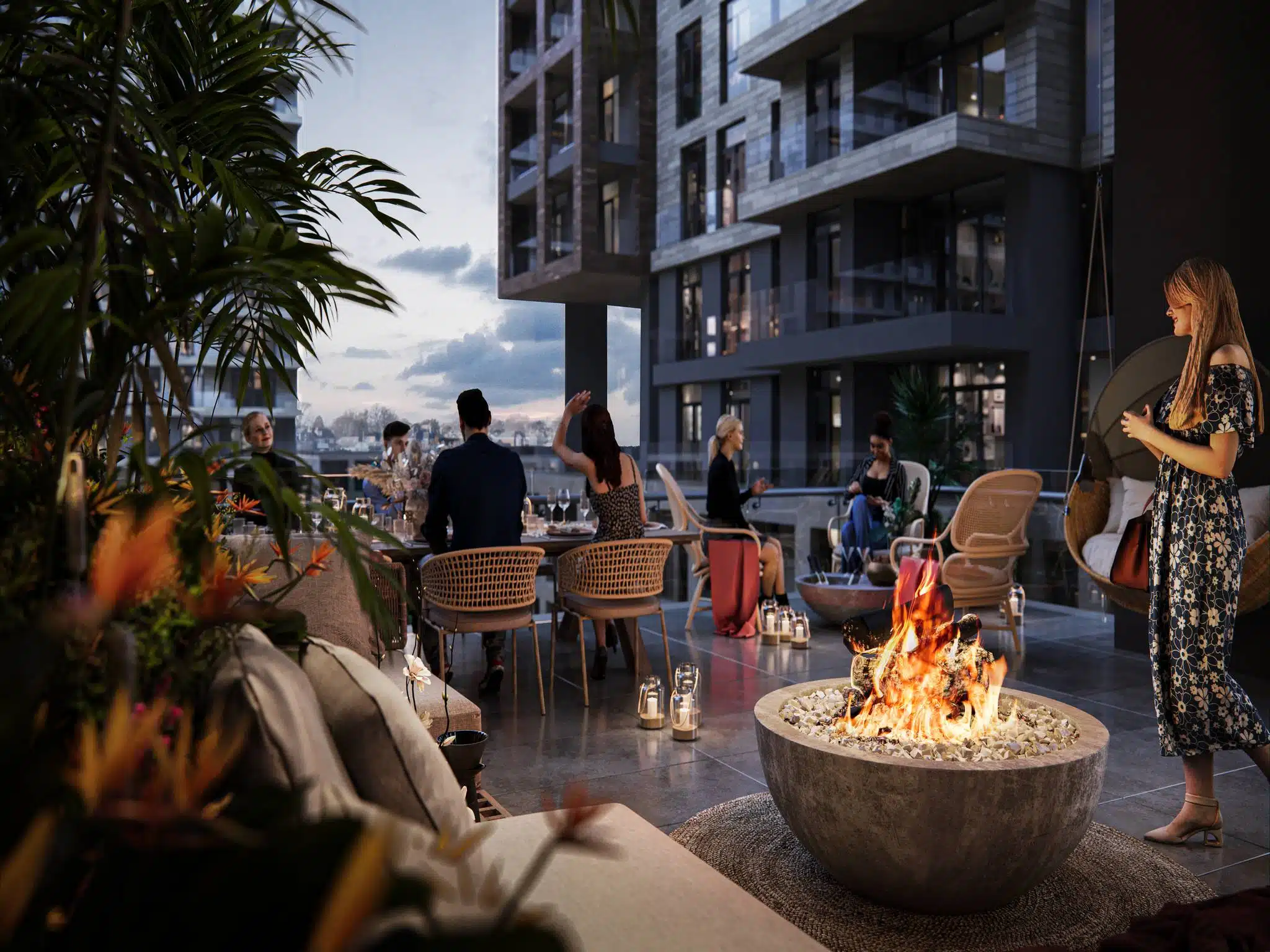 Premium compound in Istanbul’s upmarket neighbourhood of Acibadem