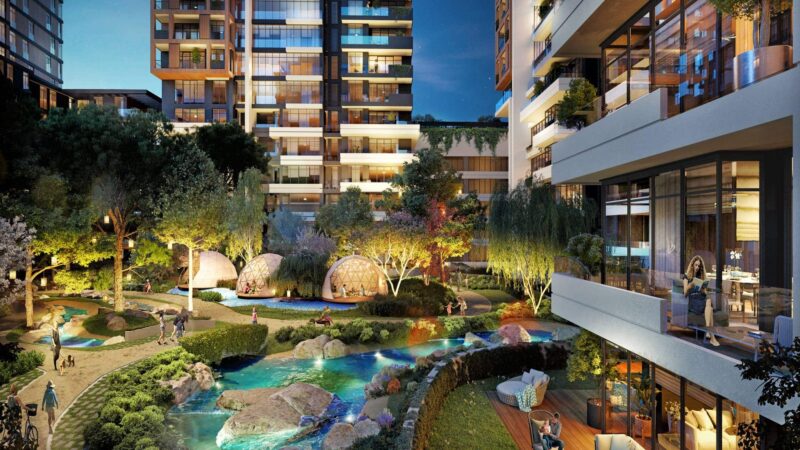 Premium compound in Istanbul's upmarket neighbourhood of Acibadem