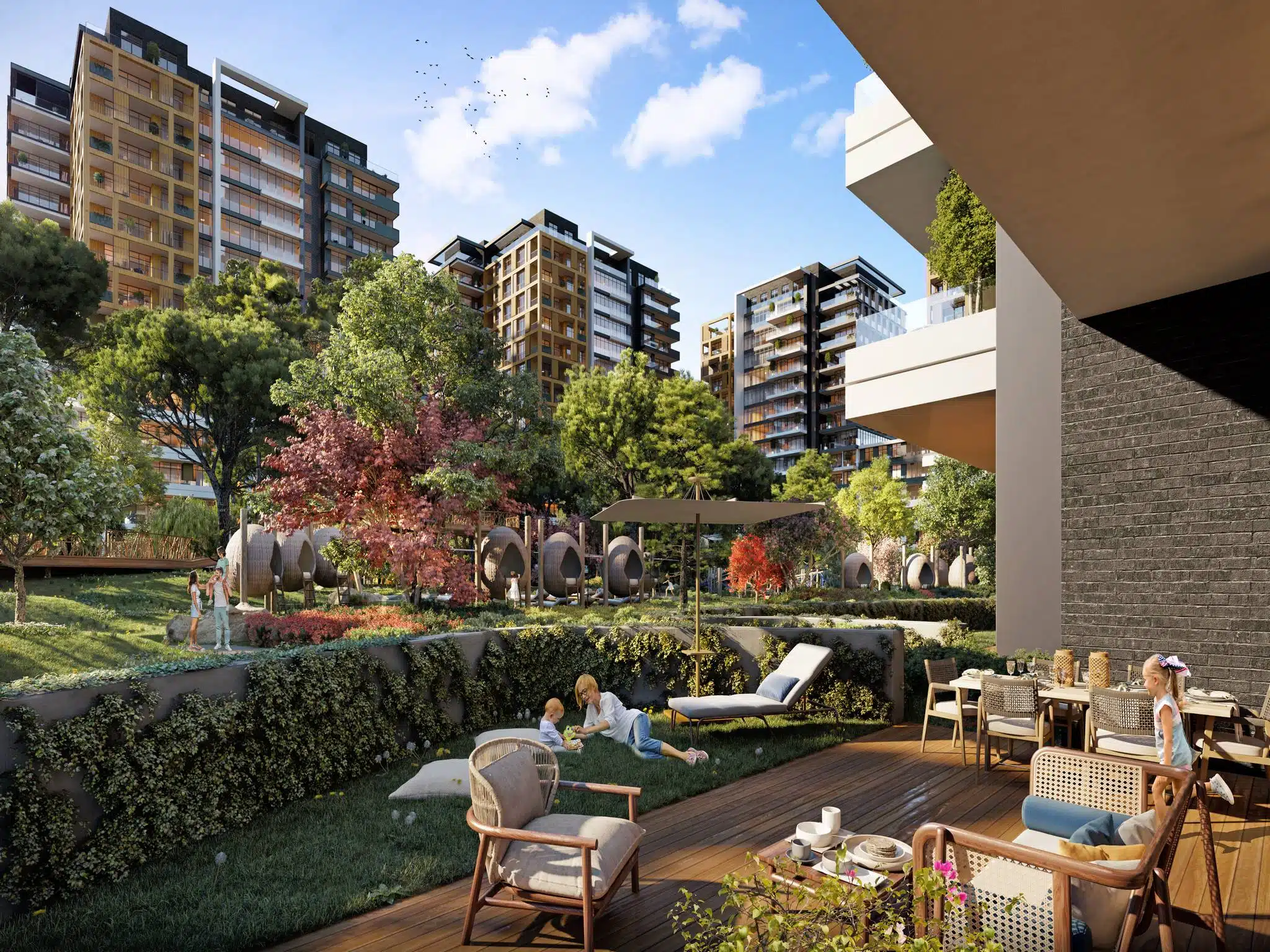 Premium compound in Istanbul’s upmarket neighbourhood of Acibadem