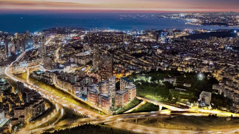 Premium compound in Istanbul's upmarket neighbourhood of Acibadem