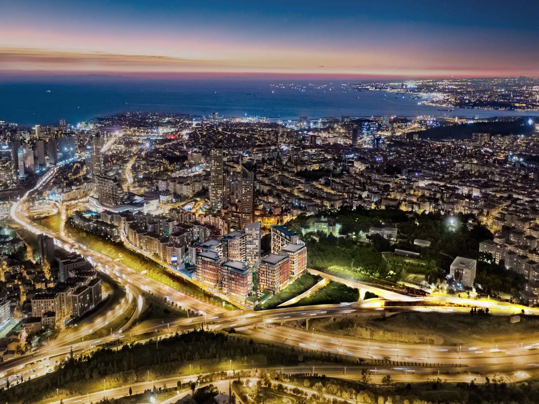 Premium compound in Istanbul's upmarket neighbourhood of Acibadem
