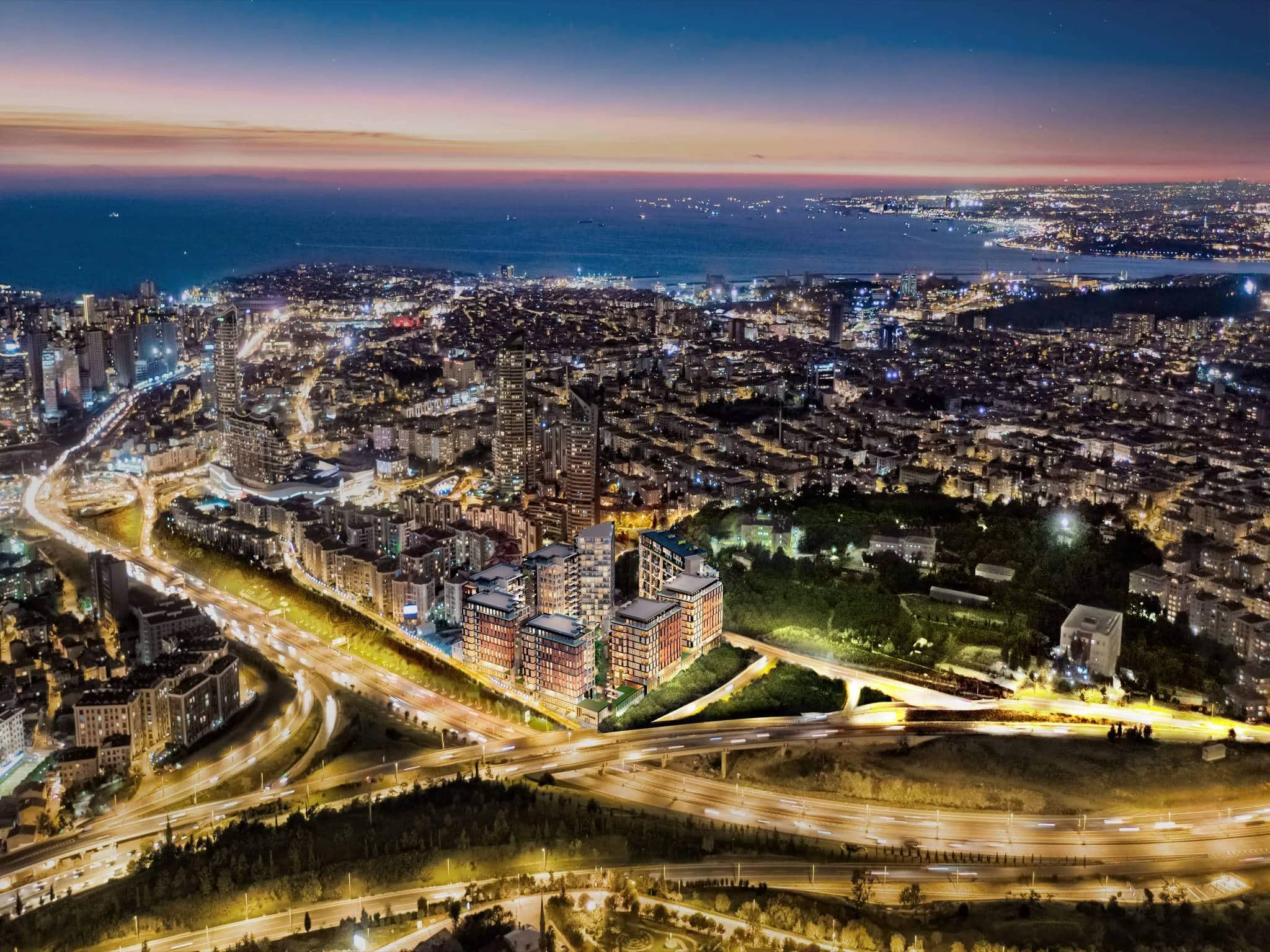 Premium compound in Istanbul's upmarket neighbourhood of Acibadem