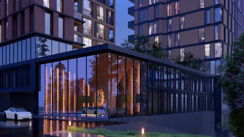 Premium compound in Istanbul's upmarket neighbourhood of Acibadem