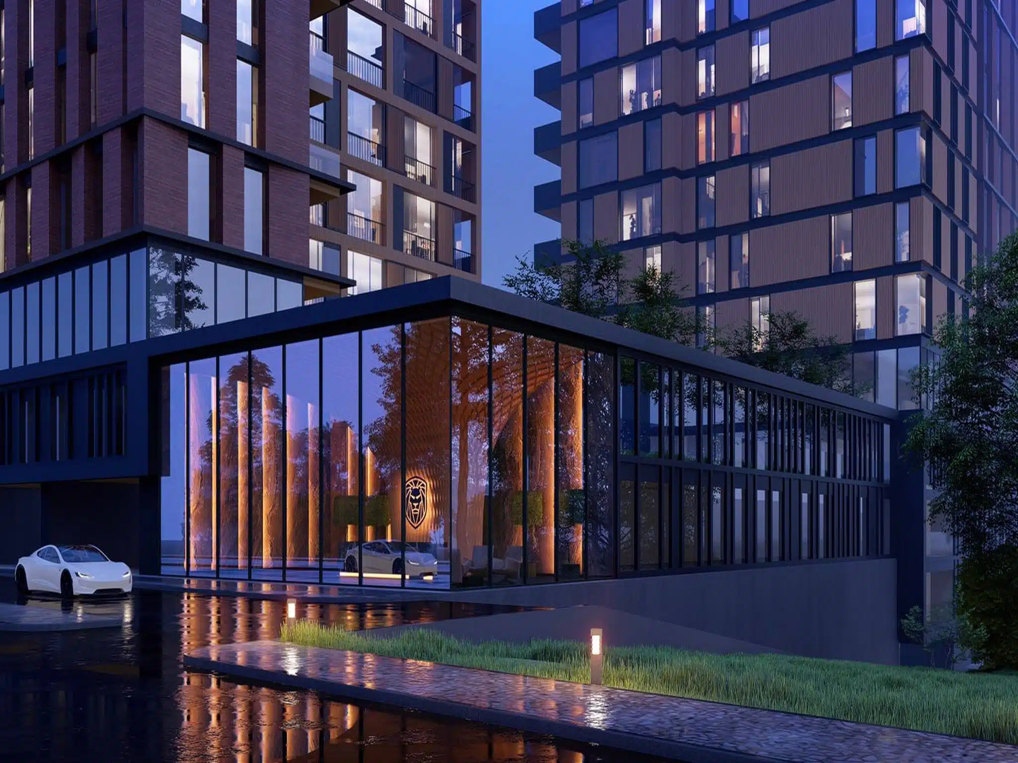 Premium compound in Istanbul's upmarket neighbourhood of Acibadem