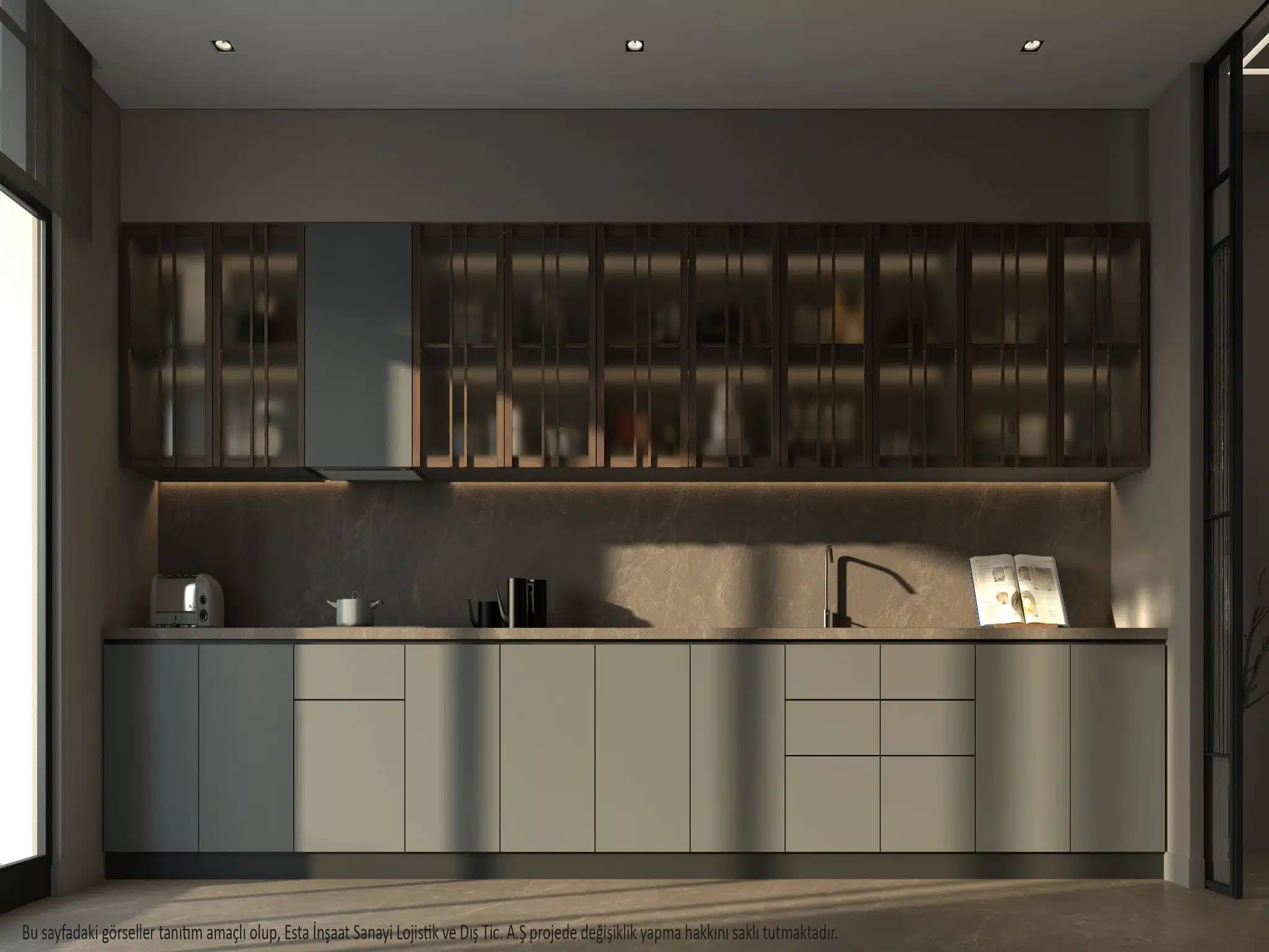 Premium compound in Istanbul’s upmarket neighbourhood of Acibadem