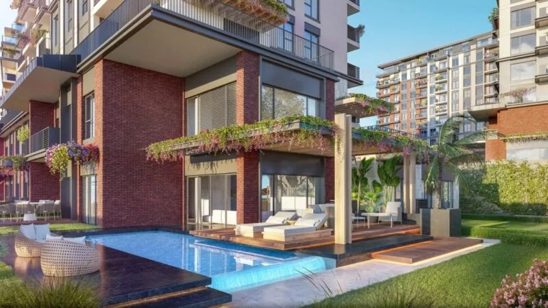 Countryside apartments in Istanbul’s business zone!
