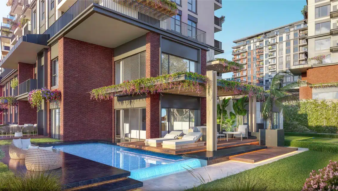 Countryside apartments in Istanbul’s business zone!