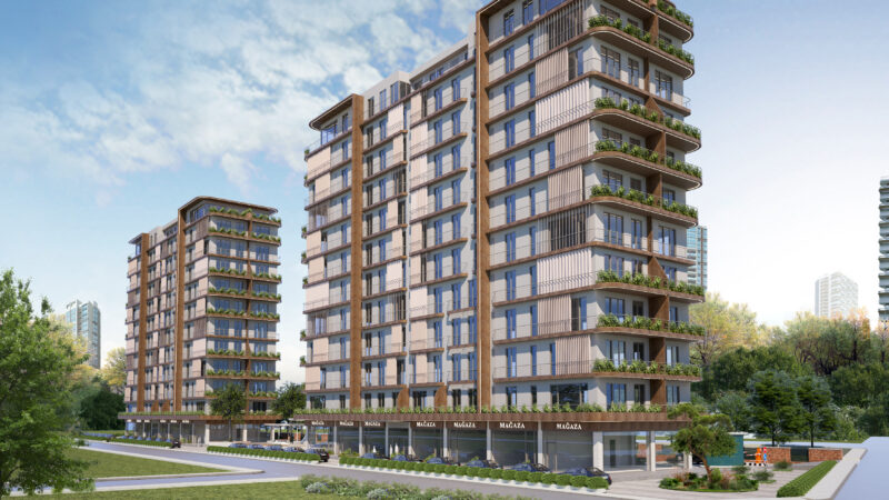 Investment apartments in Kagithane with easy access to the city centre