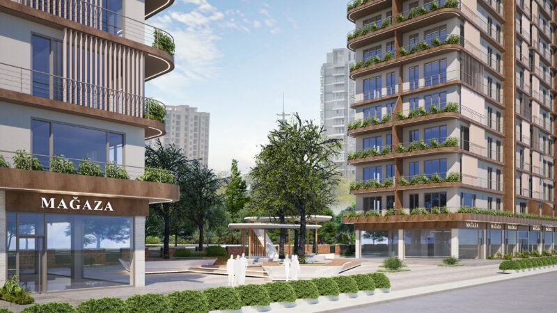 Investment apartments in Kagithane with easy access to the city centre