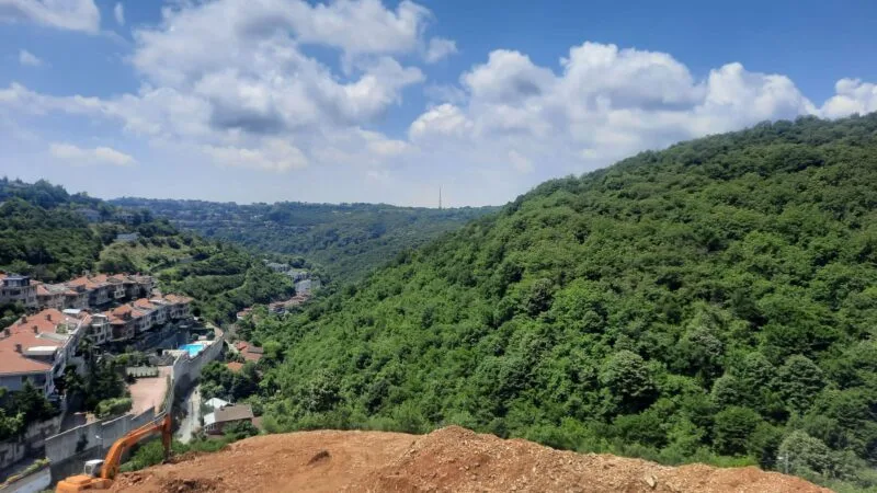 Apartment compound in the forests of Sariyer