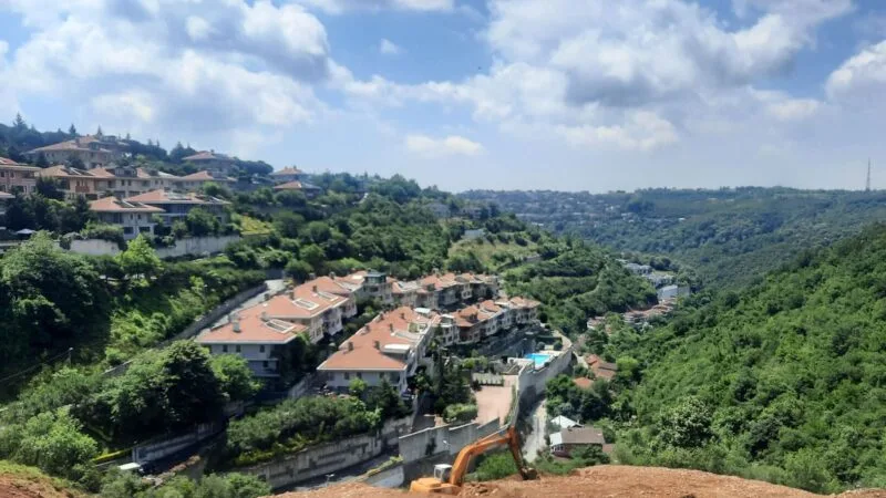 Apartment compound in the forests of Sariyer