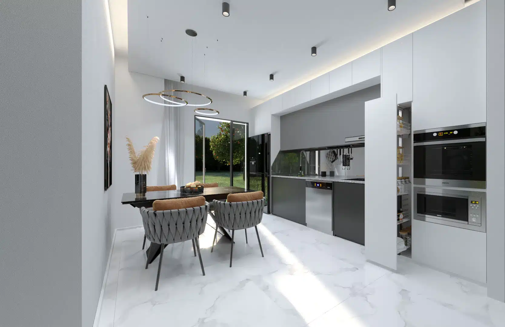 Apartment compound in the forests of Sariyer