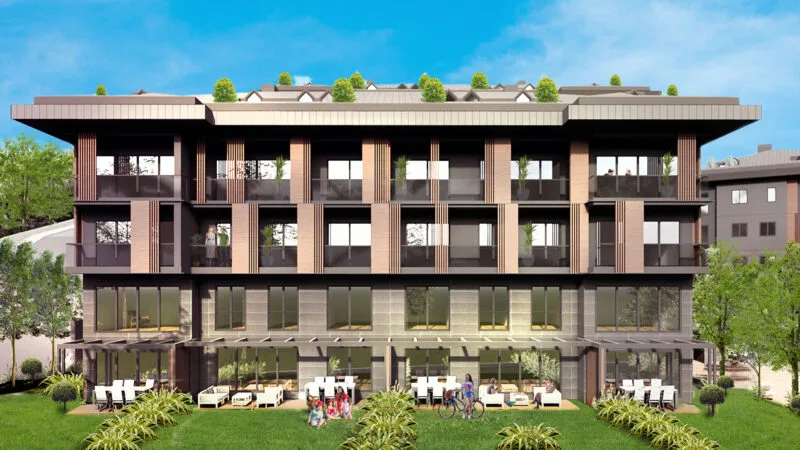 Apartment compound in the forests of Sariyer