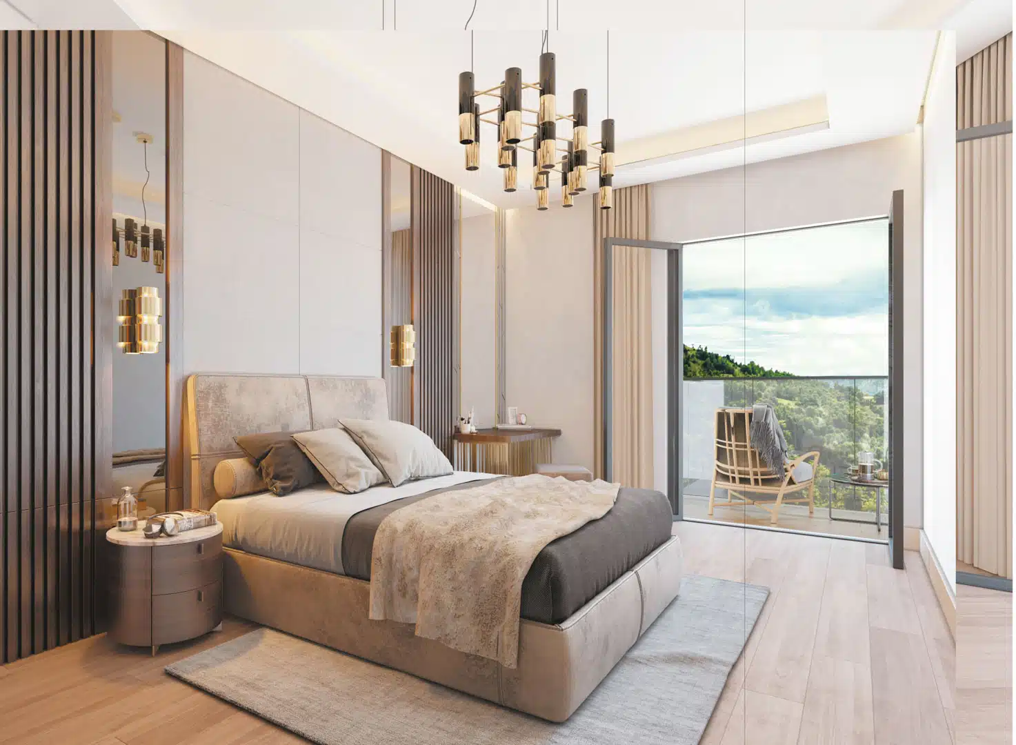 Apartment compound in the forests of Sariyer