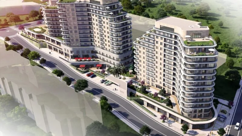 Family compound in middle class Atakent, near the metro