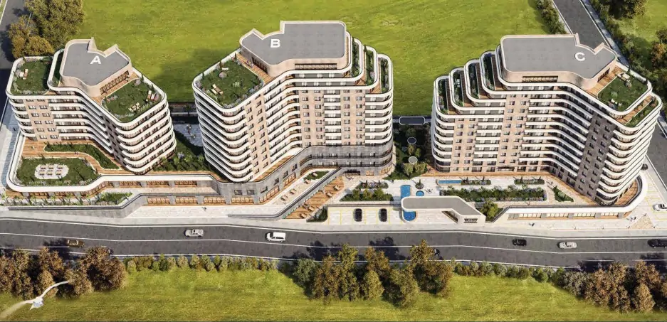 Family compound in middle class Atakent, near the metro