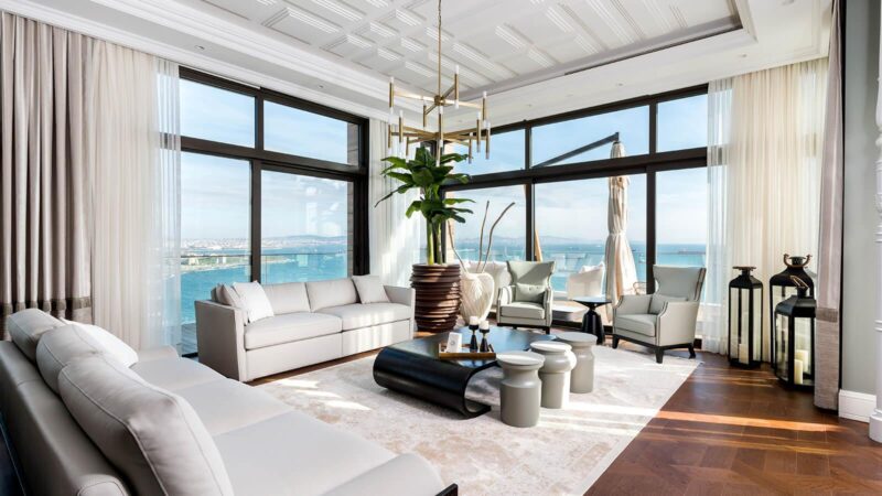 Huge complex at elite sea coastal side of Istanbul