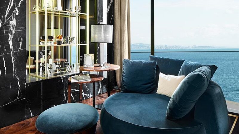 Huge complex at elite sea coastal side of Istanbul