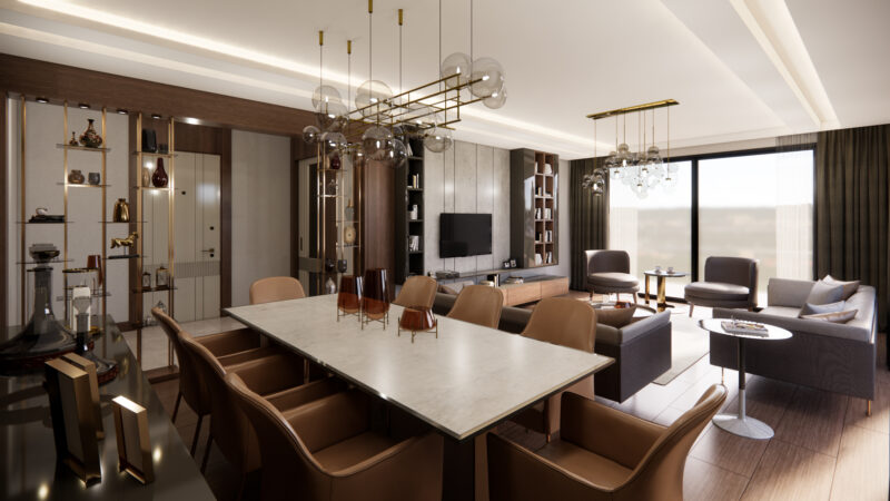 Lake view family apartments in Avcilar-Istanbul