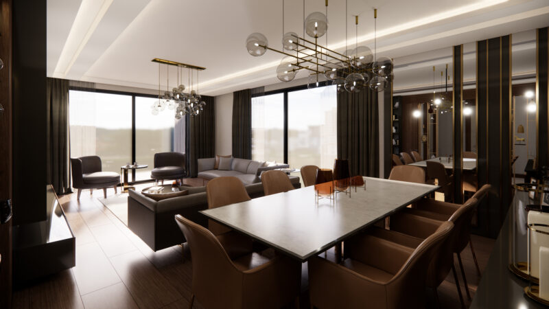 Lake view family apartments in Avcilar-Istanbul