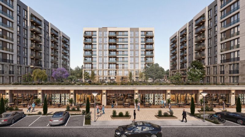 Lake view family apartments in Avcilar-Istanbul