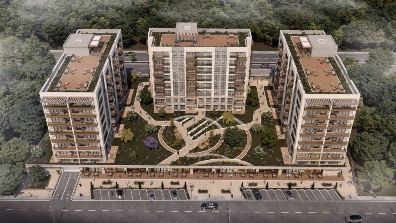 Lake view family apartments in Avcilar-Istanbul