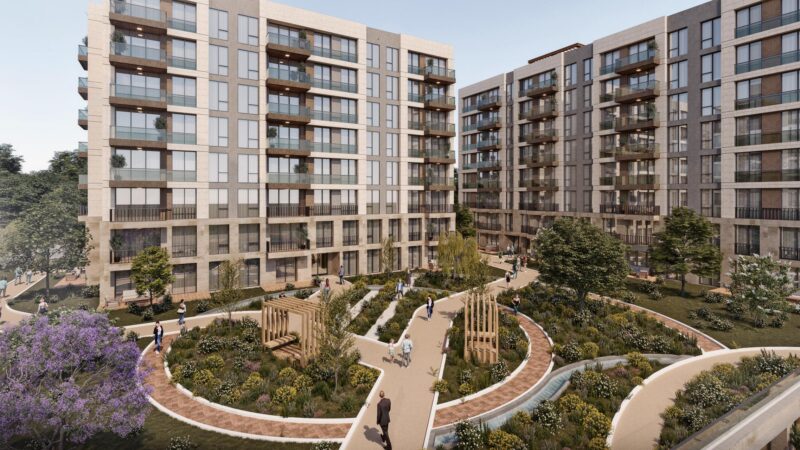 Lake view family apartments in Avcilar-Istanbul